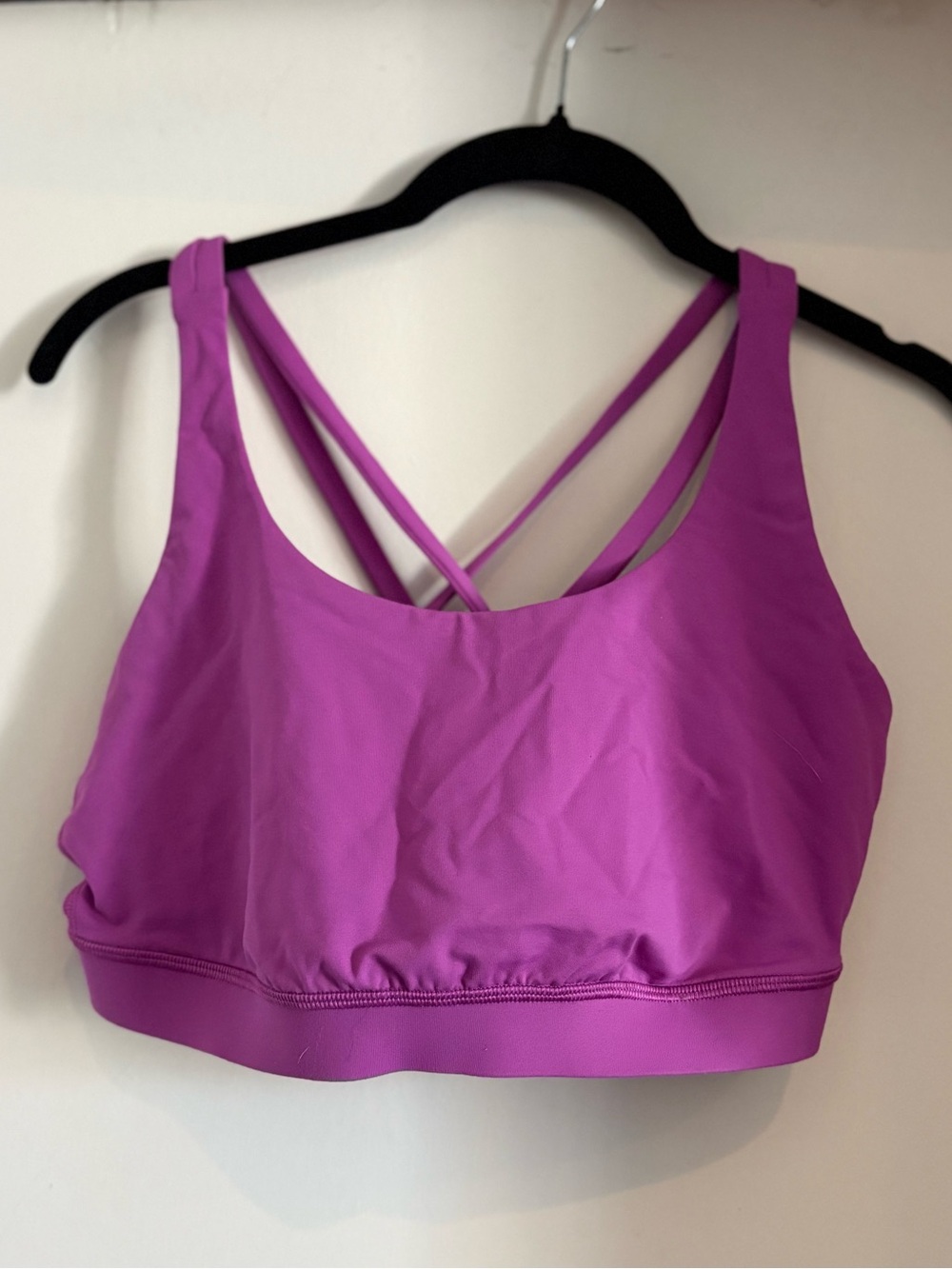 lululemon athletica Strappy Back Sports Bra Energy Bra - Magenta